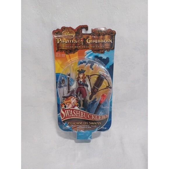 DISNEY PIRATES OF THE CARIBBEAN 2008 SWASHBUCKLERS SPARROW TURNER SWAN - Picture 5 of 16